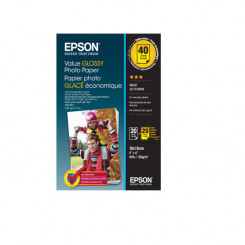 Epson Value Photo Paper Glossy - Glossy - 100 x 150 mm 20 sheet(s) photo paper (pack of 2) - for Expression Home HD XP-15000